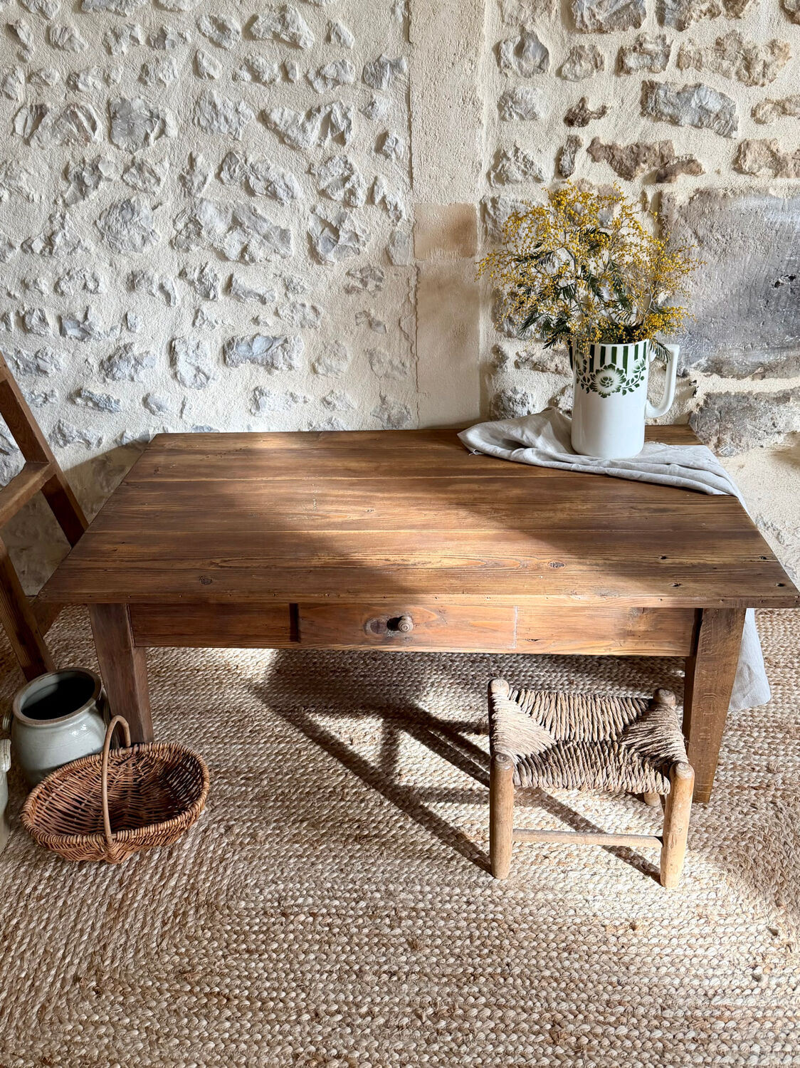 Renovated farmhouse coffee table