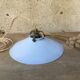 Paire de suspensions en opaline