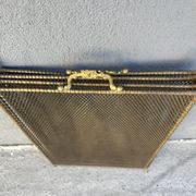 Ancien pare feu de cheminée XIXème siècle, pare étincelles Napoléon III