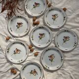 St-Clement earthenware dinner plates, 1940