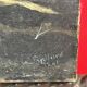 Oil on canvas "Côte Bretonne" signed Gallard - 19th century