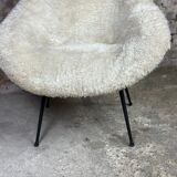 Vintage cocktail armchair 1950