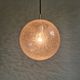 Peill & Putzler blown glass pendant light, 1970s