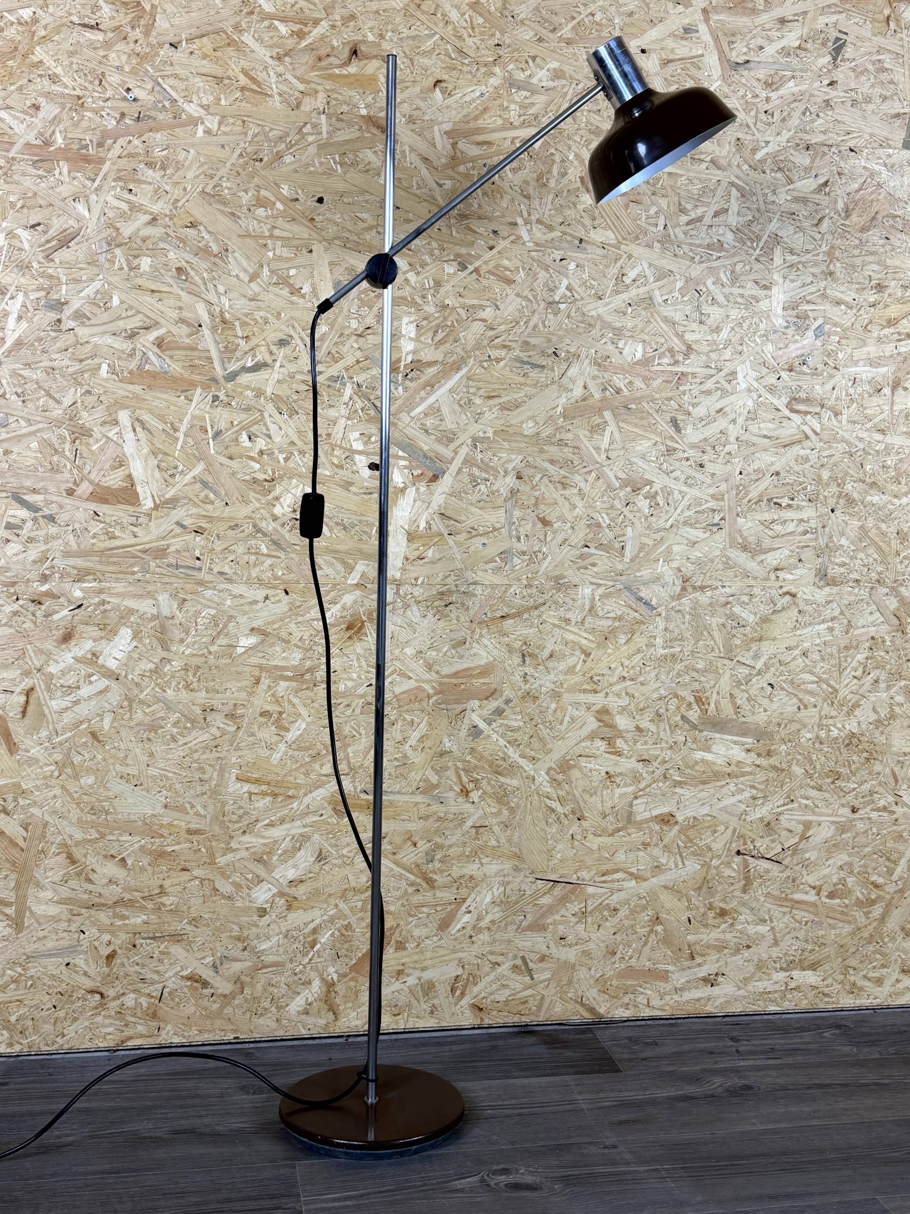 1960s 1970s Floor Lamp Mid-Century Space Age Design Metal