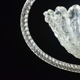 Charmant lustre Art Déco Barovier & Toso en verre de Murano, années 1950