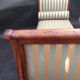 Walnut recamier bench Napoleon III daybed mid-nineteenth century