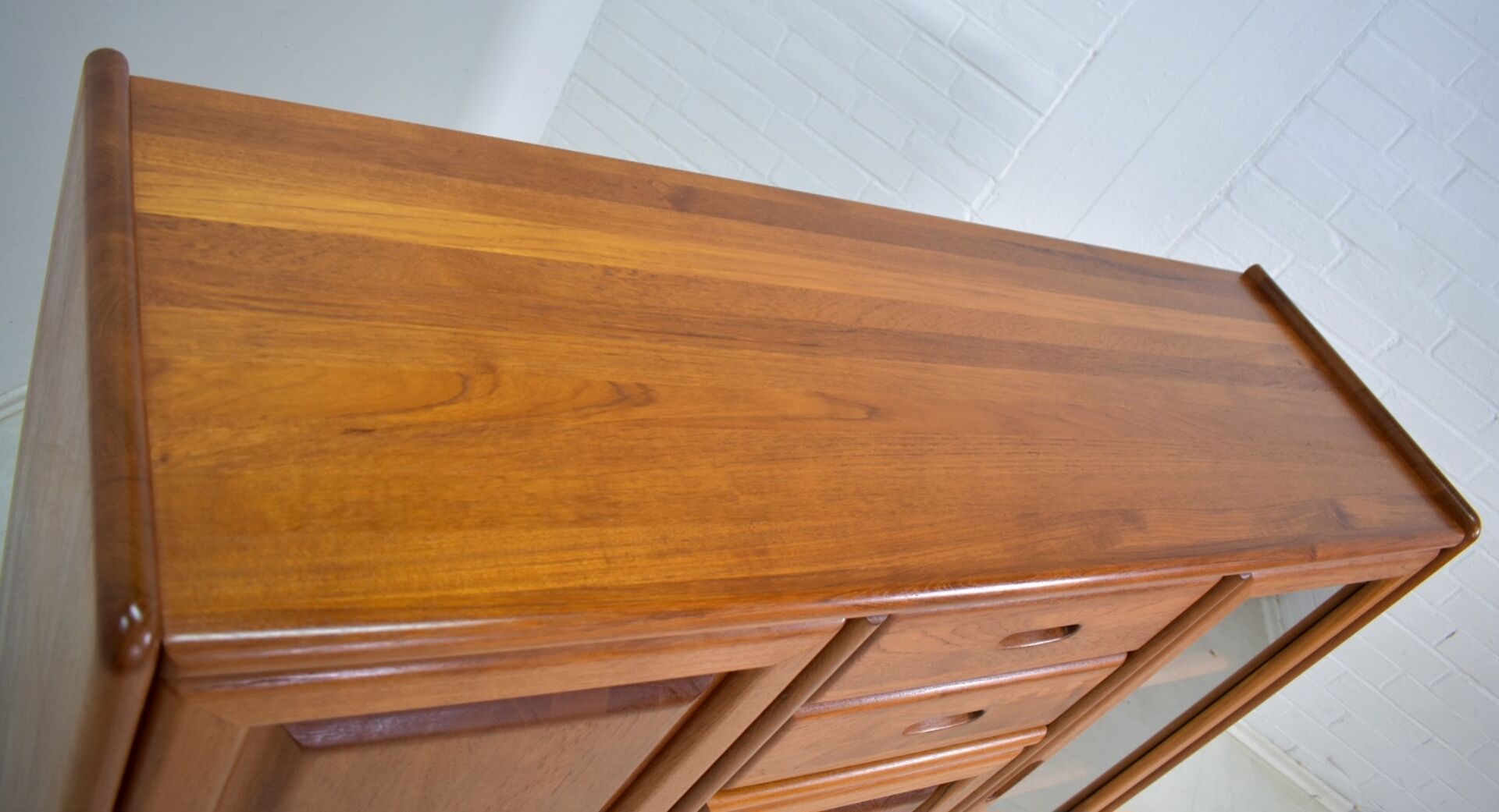 Sideboard by Dyrlund 1970s skandinavian solid Teak Danish
