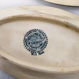 Old raviers, small dishes oval armer