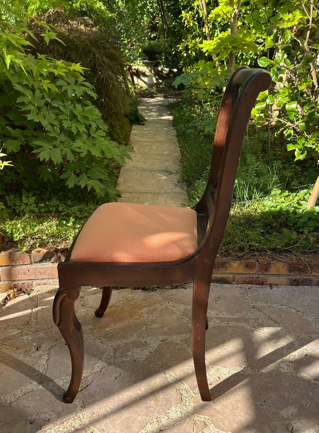 Set of 3 antique wooden chairs