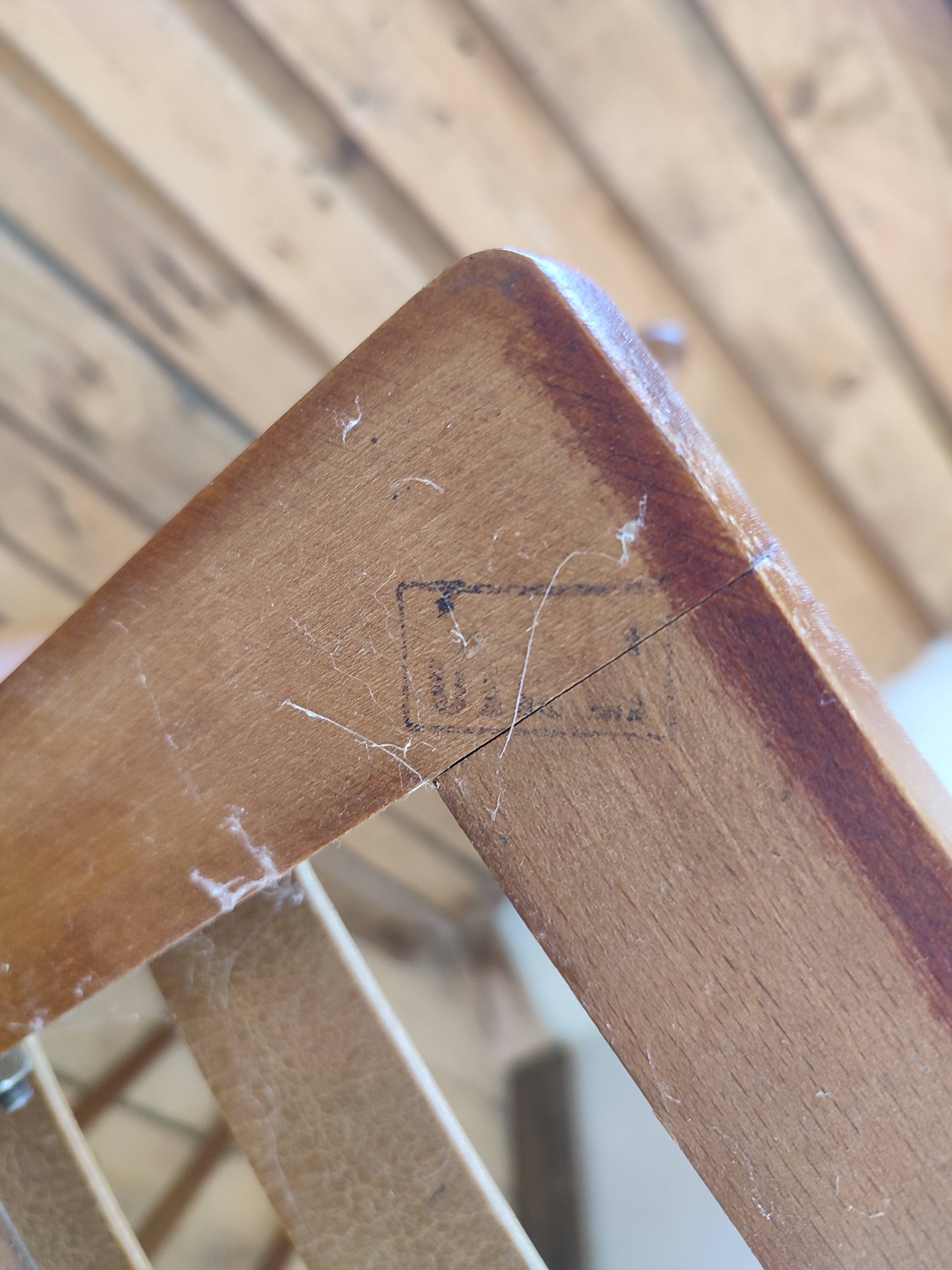 Fauteuil Thonet boomerang