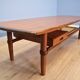 Danish coffee table with drawer in teak, 1960s