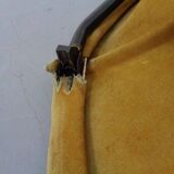 Danish Suede Folding Balloon Chair by Hans Olsen for Lea, 1960s