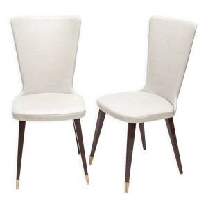 Paire de chaises modernes,