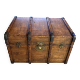 Antique travel trunk