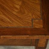 Small Marquetry Desk Table, Louis XVI style – 2nd part of the 19th century