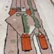 Handmade Moroccan Berber rug 280 x 150 cm