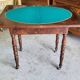 TABLE A JEUX EN ACAJOU ECRITOIRE BUREAU