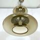 Stilux Milano, large metal and murano glass chandelier from 60s