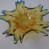 Sommerso Murano Glass Bowl, Italy, 1960s