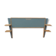Wooden headboard