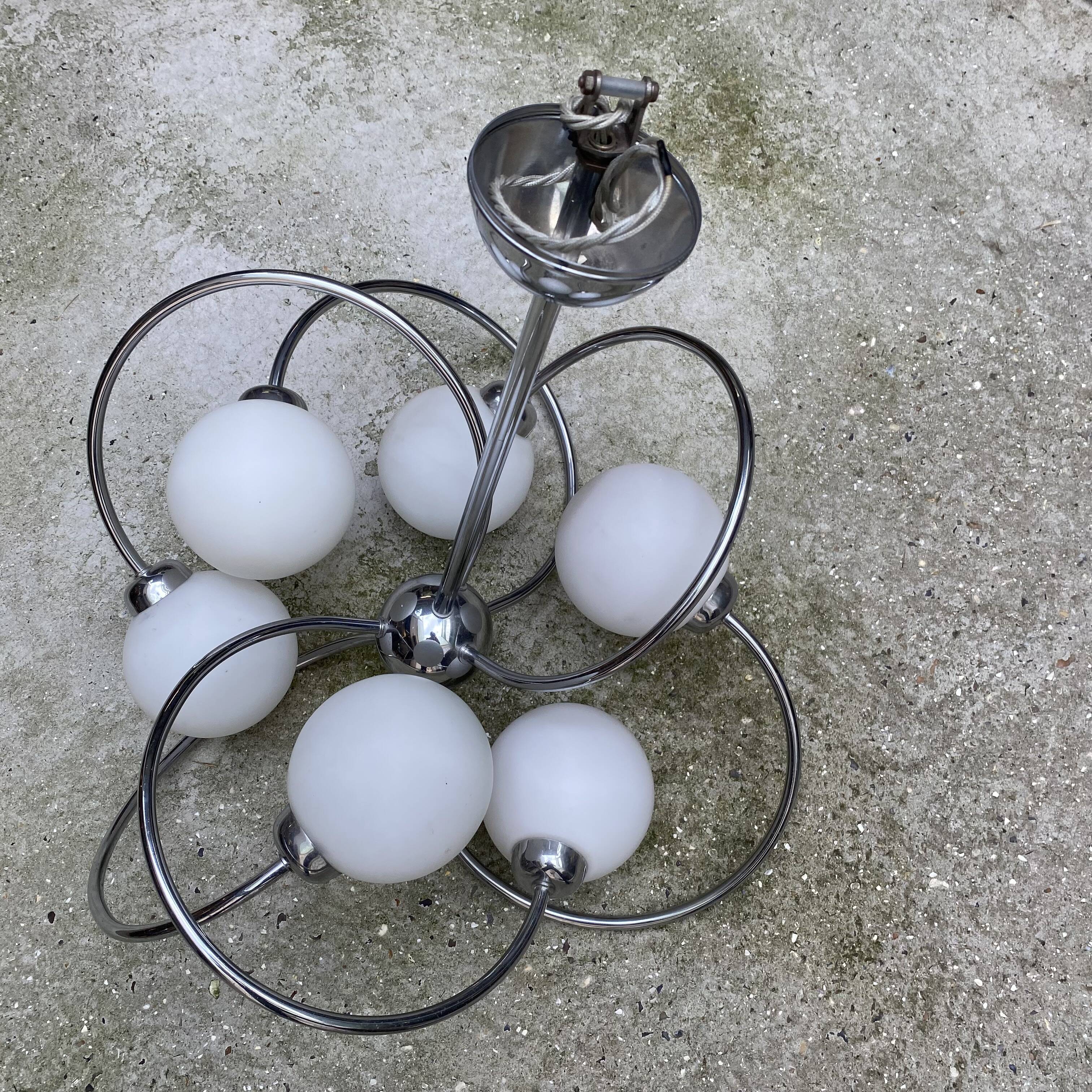 "Atome" pendant light, Italy - 1970s