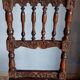Rare pair of carved chairs, Italian manufacture from the 17th century