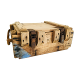 Old wooden parachute