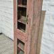 Pink showcase in Burmese teak