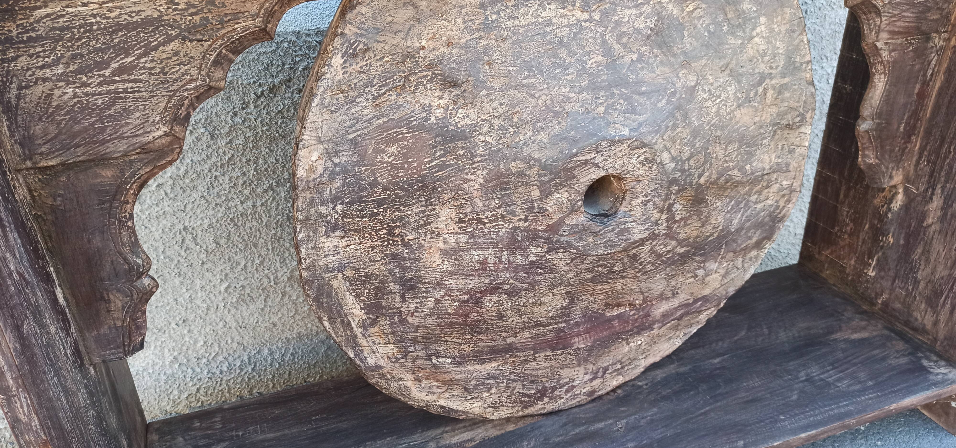 Original wooden console