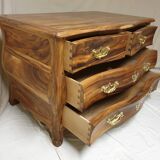 Louis XV Curved Malouine Chest of Drawers