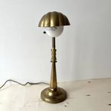 Old 50s "shell" desk lamp, vintage lighting
