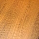 Extendable teak dining table
