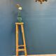 Vintage rattan side table
