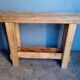 Brutalist console 120 cm solid wood