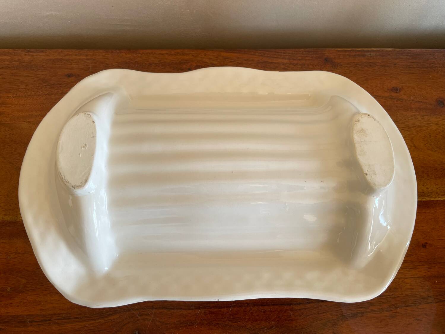 Asparagus barbotine dish