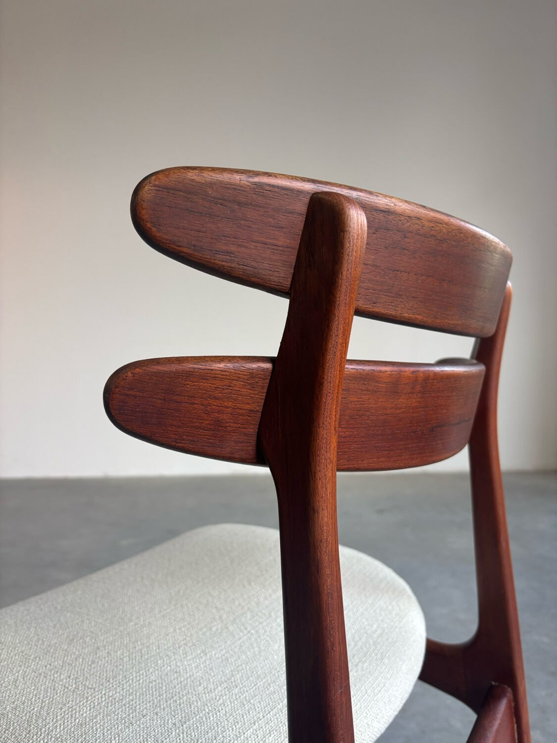 Vintage Danish dining chairs teak
