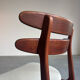 Chaises de salle à manger danoises vintage en teck