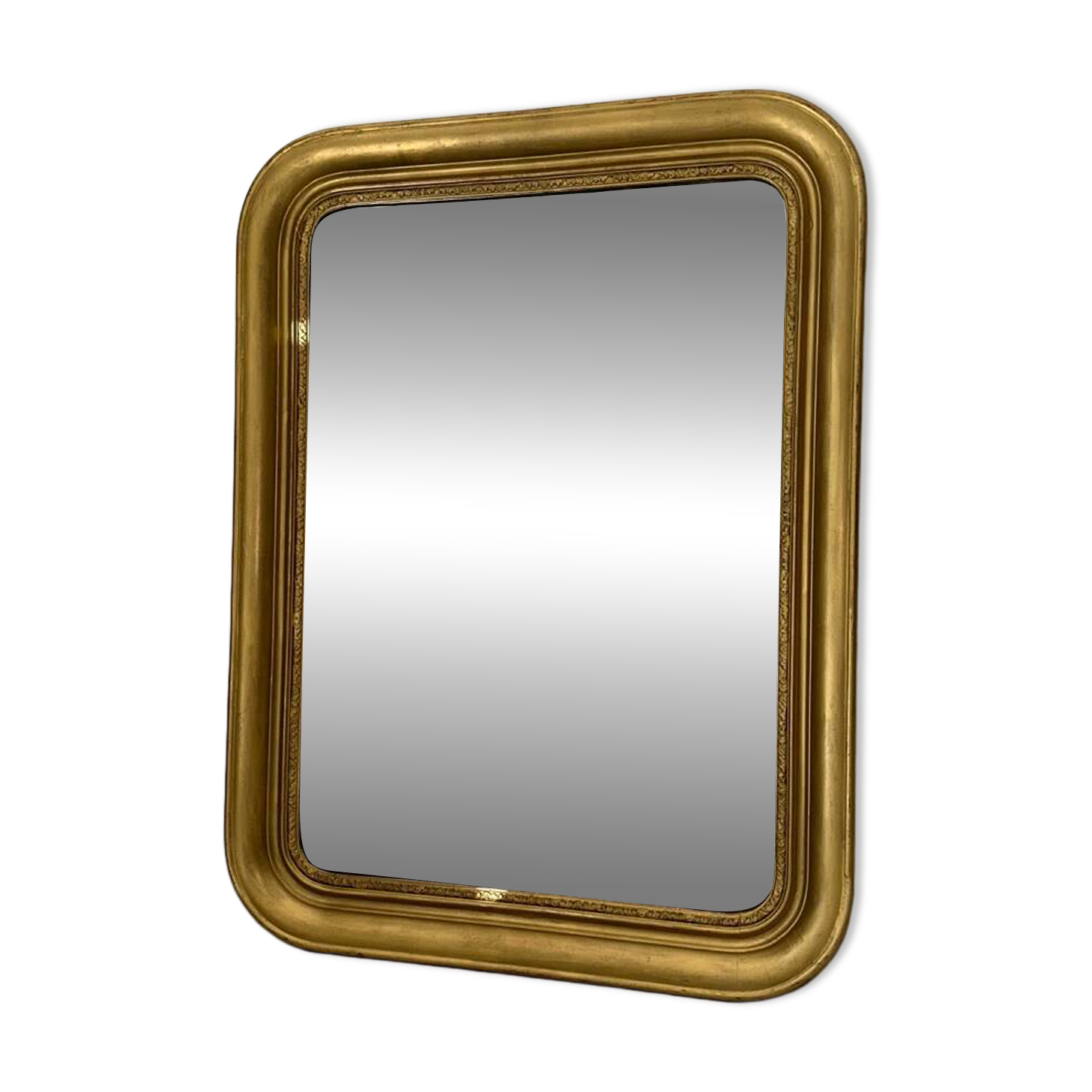 Antique Louis-Philippe mirror from the 19th century.