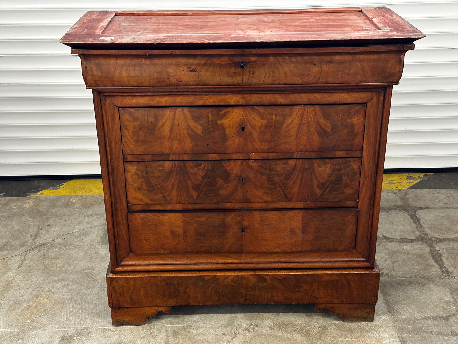Louis Philippe style commode from the early 20th century - Mahogany