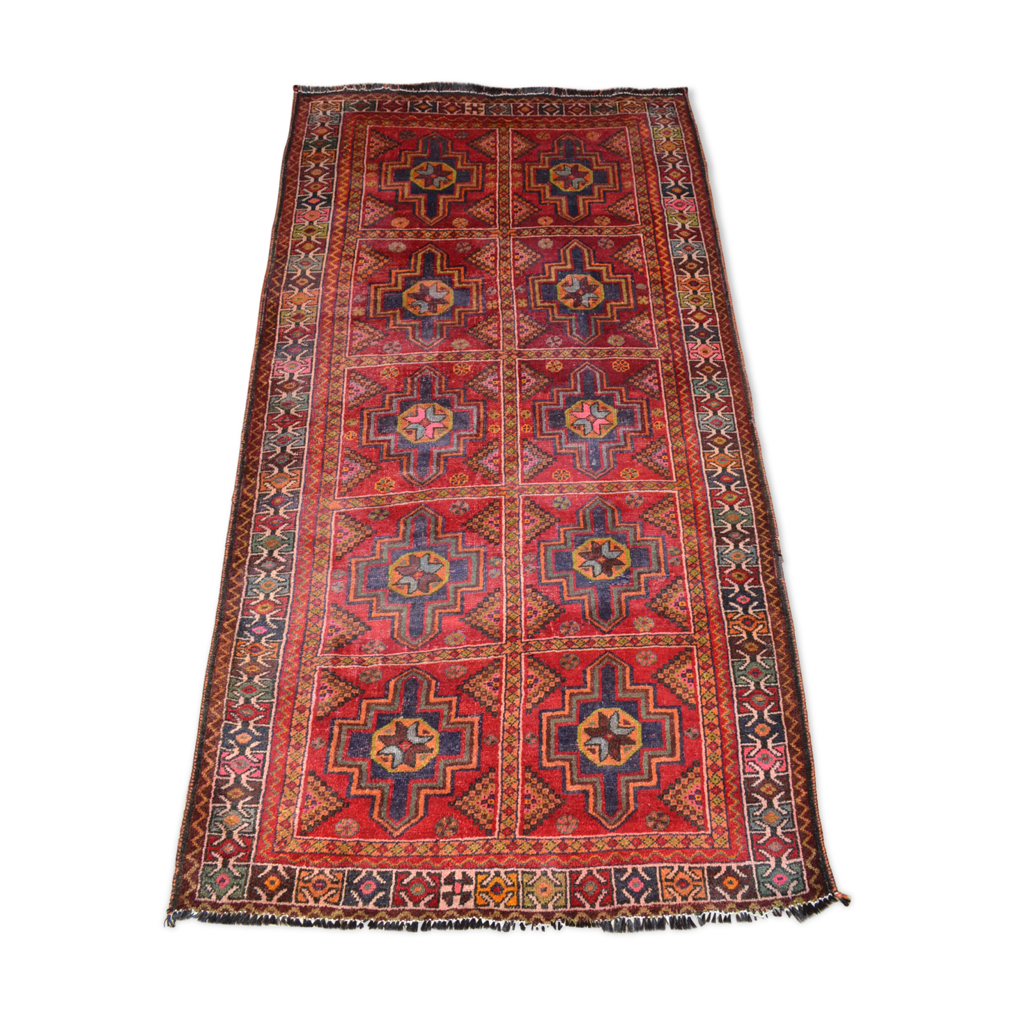 Kurdish carpet, 138 cm x 258 cm, Iran (Kurdistan), 1960