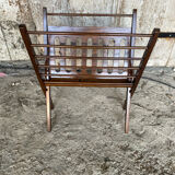 Scandinavian Folding Magazine Rack CEES BRAAKMAN for Pastoe Wood 1960s