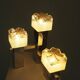 Table lamp with Murano glass shades by Gaetano Sciolari