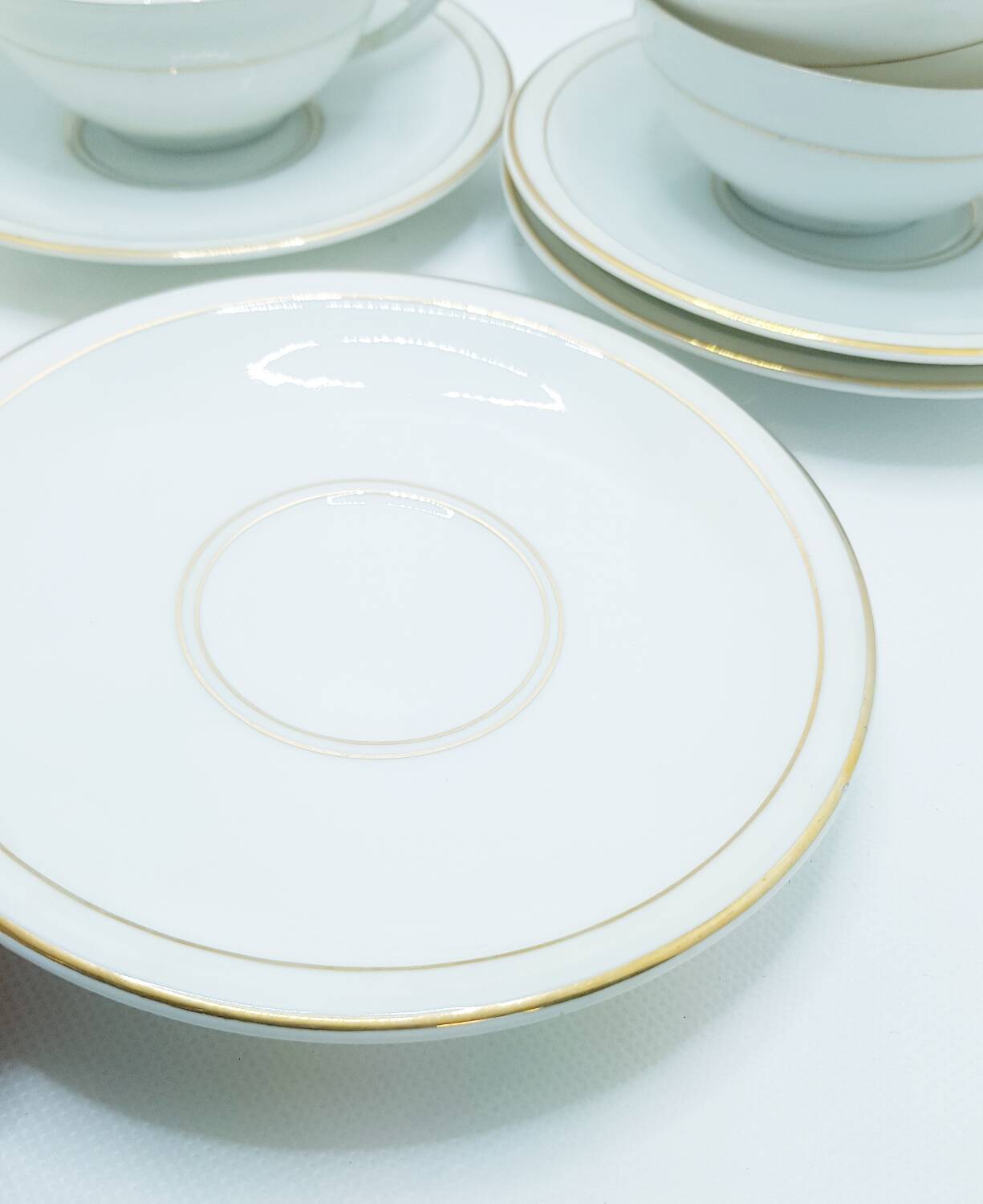Charles Ahrenfeldt art deco teacups