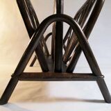 Rattan magazine holder