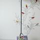 Lampadaire porte-revues