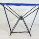 Vintage 190s folding camping stool with clutch