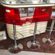 Comptoir bar vintage des années 60