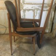 Paire de chaises Pegase par Baumann 1960