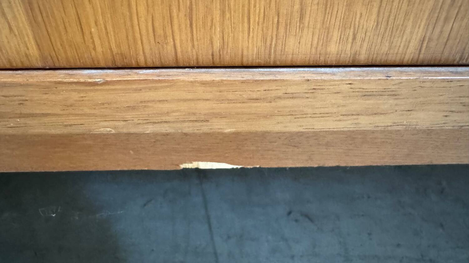 Light wood secretary cabinet 60/70