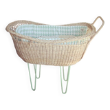 Rattan cradle
